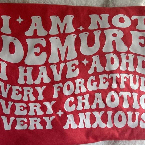 Gildan Tops - Gildan Red Heavy Cotton T-Shirt